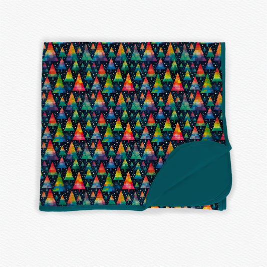 Prismatic Pines Blanket