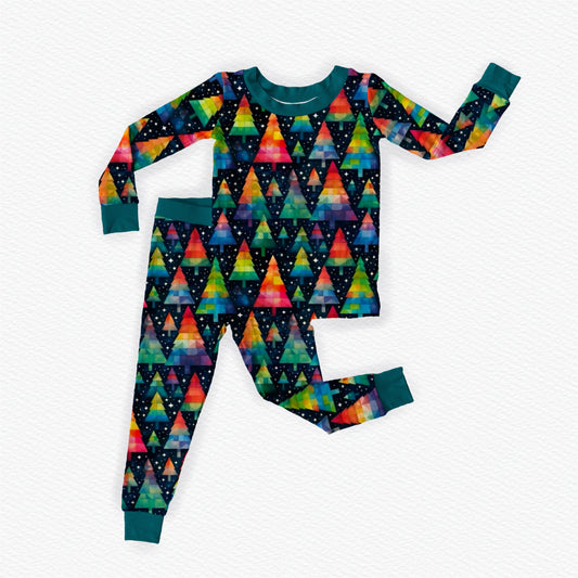 Prismatic Pines Adult Pajamas