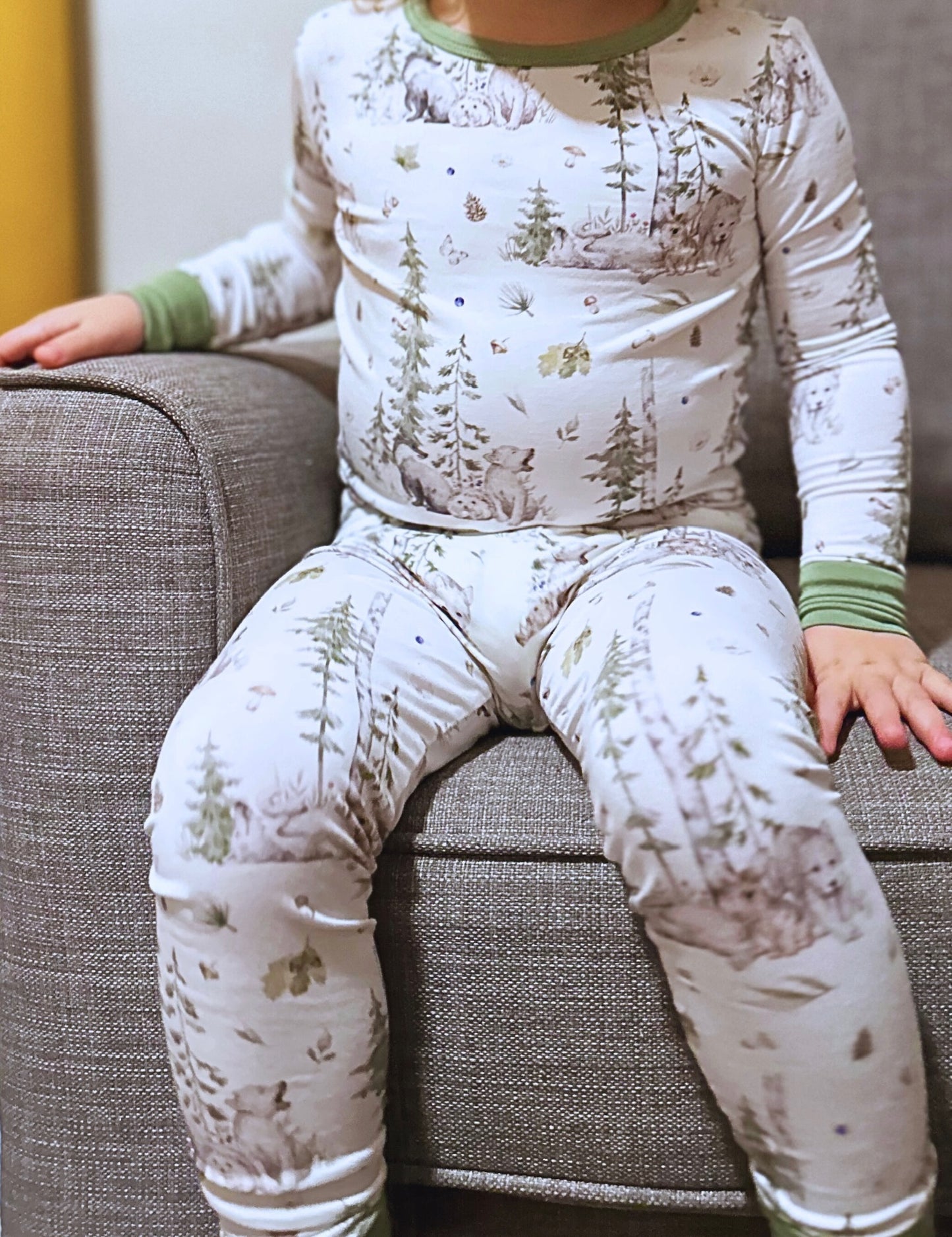 Forest Friends Two Piece Pajamas